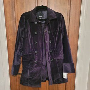 NWT- Black Mossimo Women's Coat- Size Small